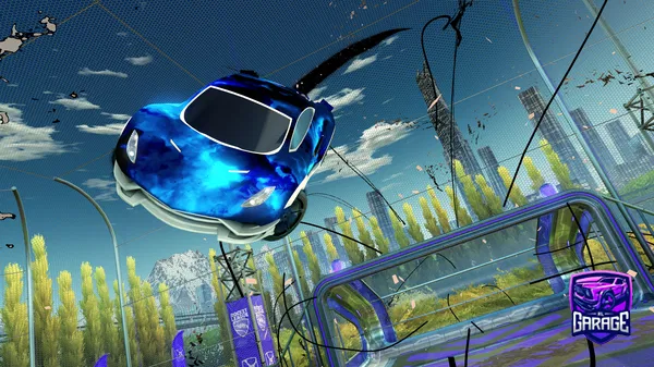 A Rocket League car design from RM975