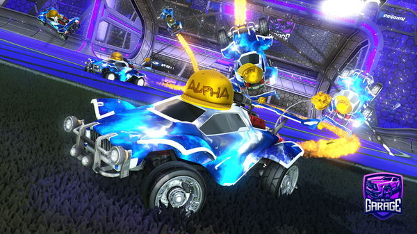 A Rocket League car design from AK_Xero21