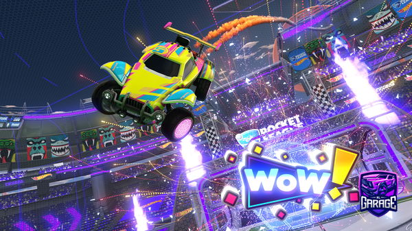 A Rocket League car design from AuraHumble