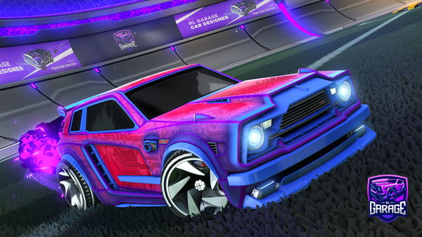 A Rocket League car design from N1chts