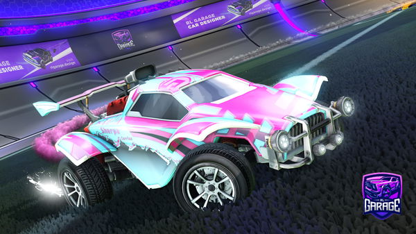 A Rocket League car design from FazeFuller