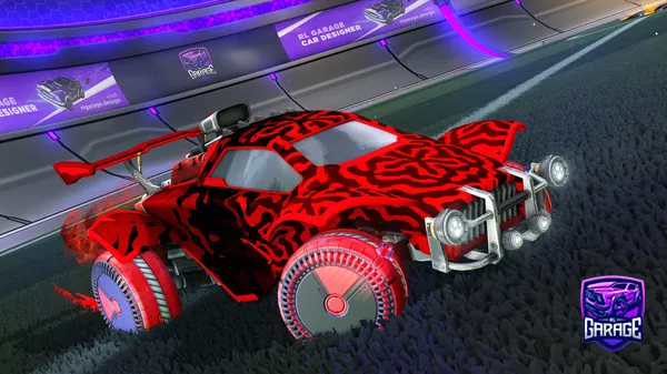 A Rocket League car design from Alpha_slapped