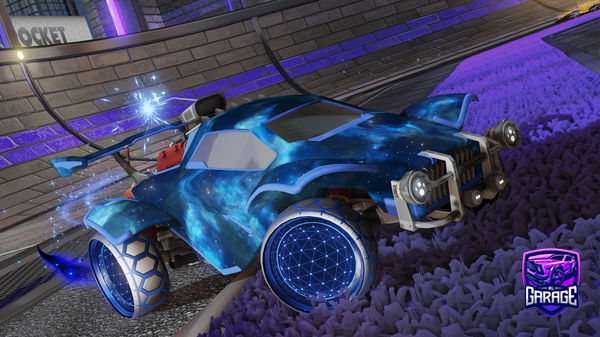 A Rocket League car design from Yvngs