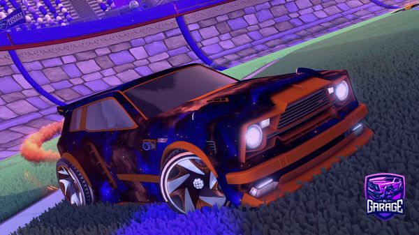 A Rocket League car design from HiRandomTV
