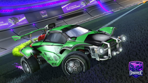 A Rocket League car design from I_am_Isma