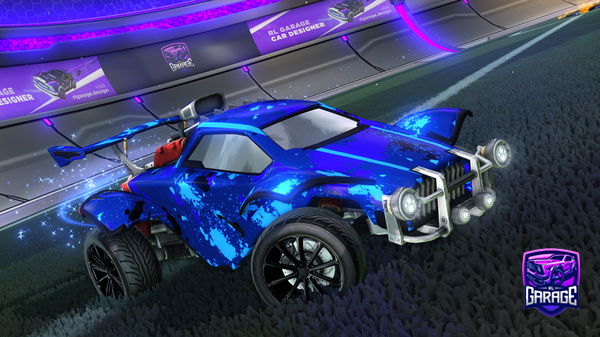 A Rocket League car design from floopdafinn