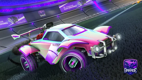 A Rocket League car design from MayTea