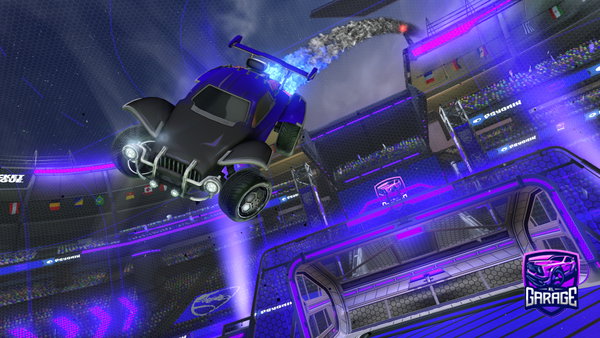 A Rocket League car design from ATZ-Tropiik