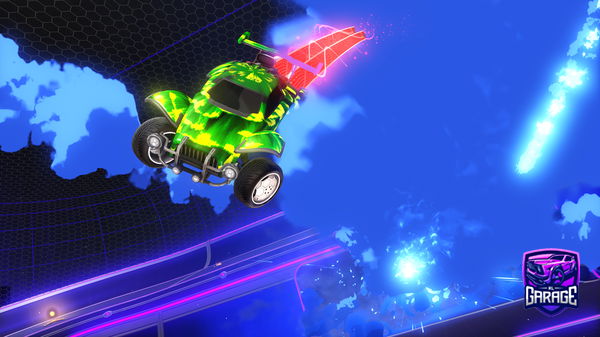 A Rocket League car design from Shooteo2313