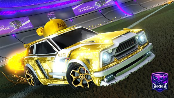A Rocket League car design from Vico_Father