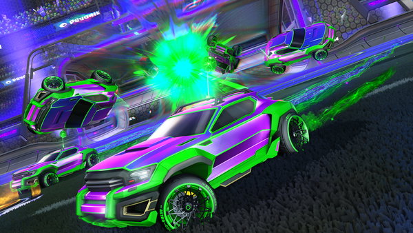 A Rocket League car design from Dinnerbone_69