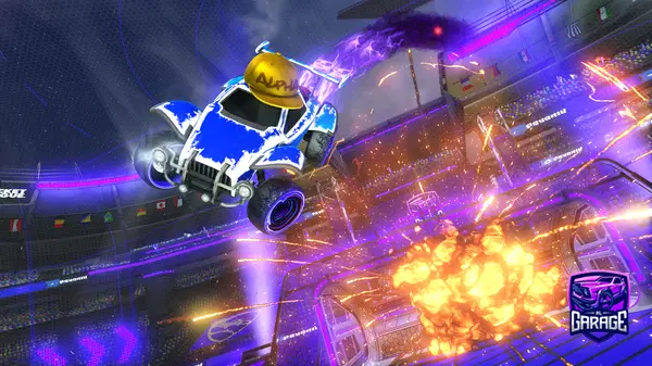 A Rocket League car design from crTVsh