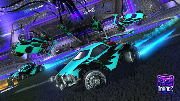 A Rocket League car design from abrokenlink