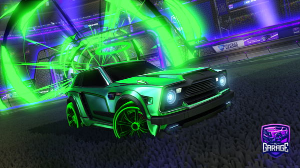 A Rocket League car design from ThunDeRmeN