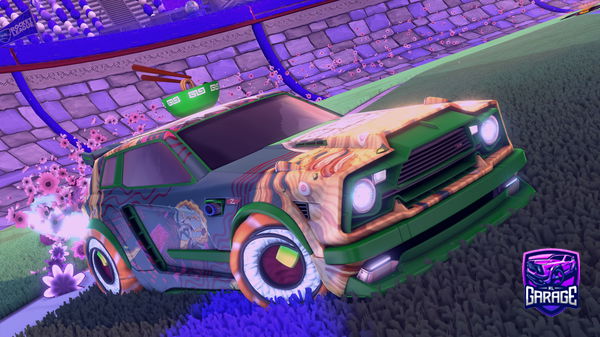 A Rocket League car design from nikolardii