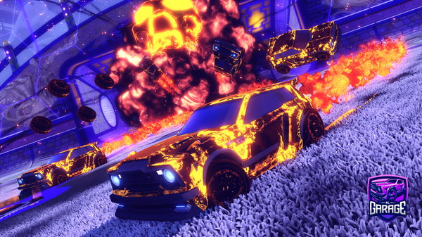 A Rocket League car design from qbanitosoy