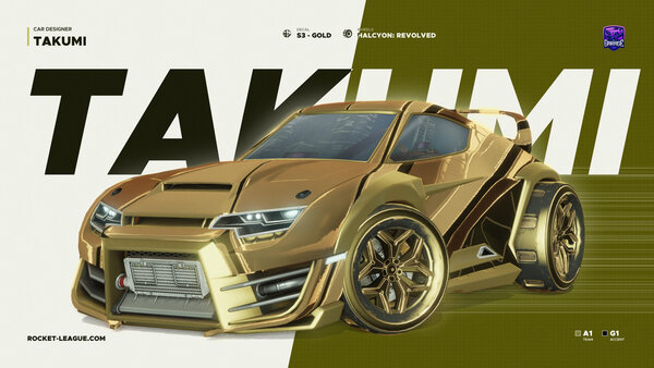 A Rocket League car design from irosario78