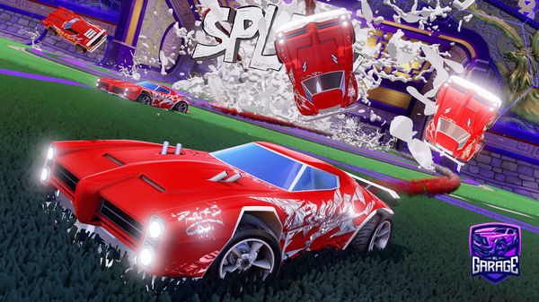 A Rocket League car design from VAZR-BK