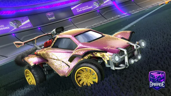 A Rocket League car design from LwGwNw