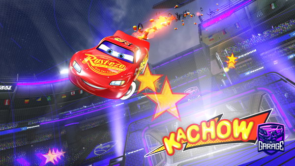 A Rocket League car design from IkBenCooler