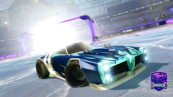 A Rocket League car design from pixl_