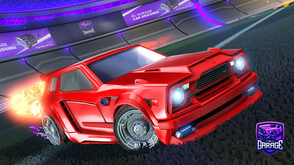 A Rocket League car design from ChumliiDoItBIG