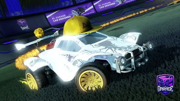 A Rocket League car design from Orbit_Raid
