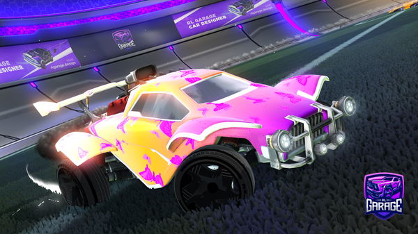 A Rocket League car design from SimperingDeer63