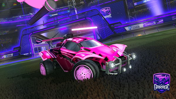 A Rocket League car design from PwrRJSB