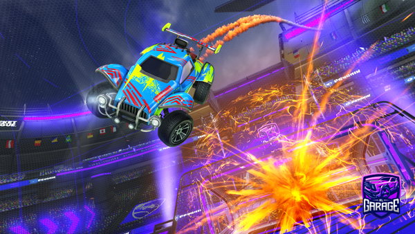 A Rocket League car design from StrawZurc