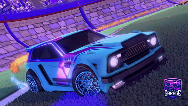 A Rocket League car design from Myswrr