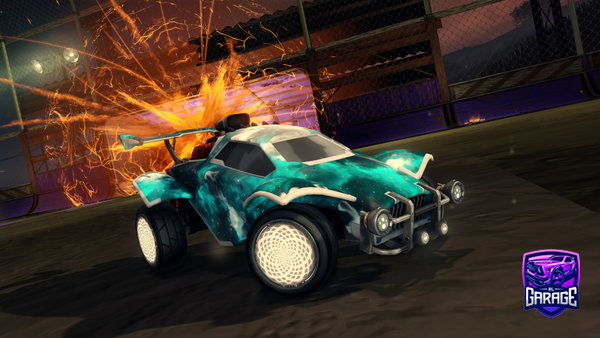 A Rocket League car design from GhoulEffekt1