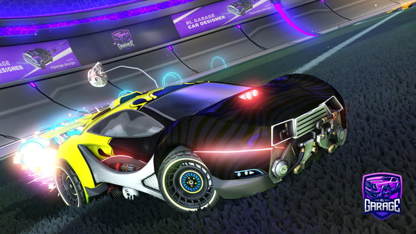 A Rocket League car design from iliya32