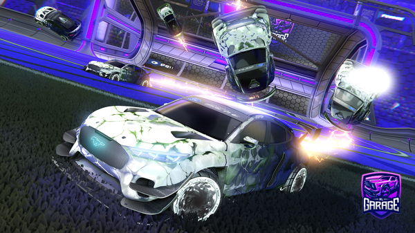 A Rocket League car design from To-fu