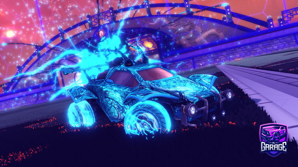 A Rocket League car design from Amnazzia