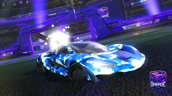 A Rocket League car design from valentintin0206