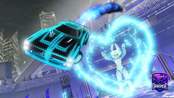 A Rocket League car design from Cutrixx