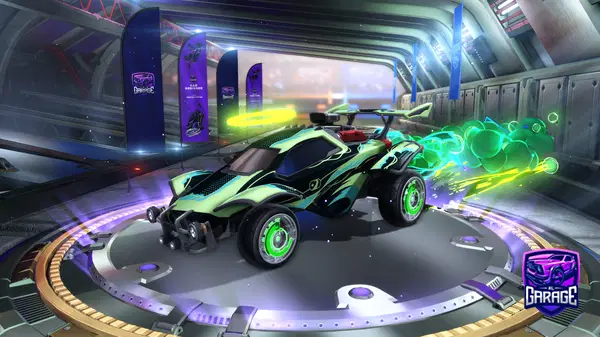 A Rocket League car design from Omega110