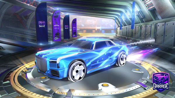 A Rocket League car design from KreepyKrowley