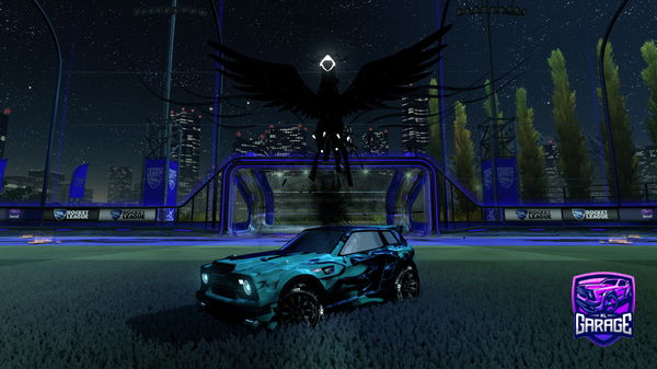 A Rocket League car design from Rodriguezzss