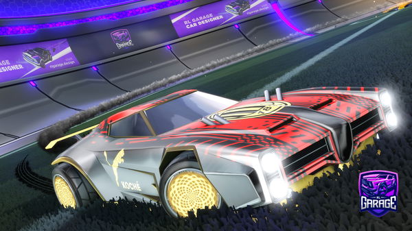 A Rocket League car design from XxLAMETRADERxX