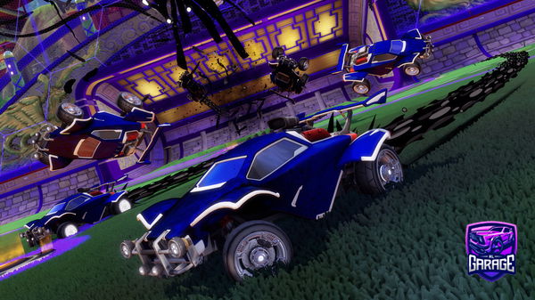 A Rocket League car design from Konamii