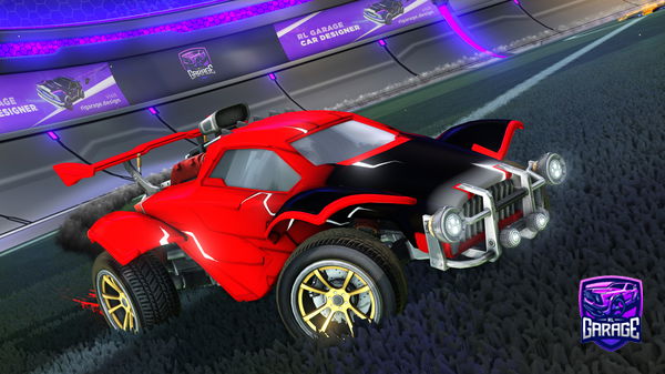 A Rocket League car design from Zenezon