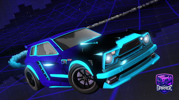 A Rocket League car design from CvacEthanTheGOAT