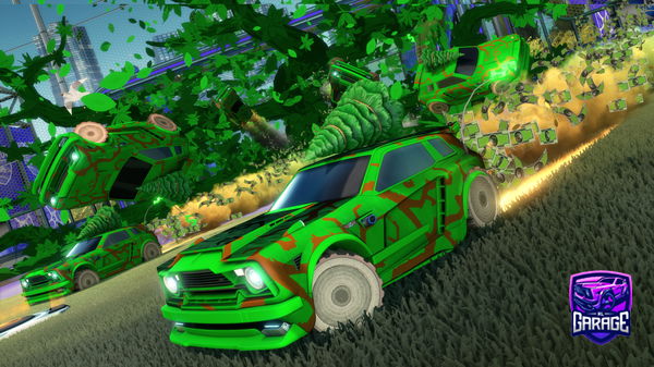 A Rocket League car design from CluelessXy