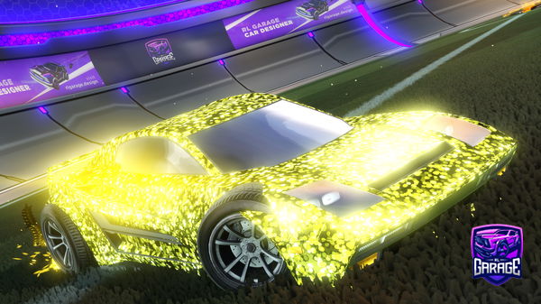 A Rocket League car design from Wotblaise
