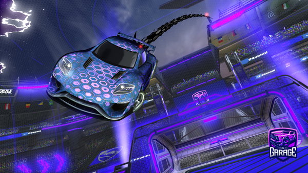 A Rocket League car design from Nokiii