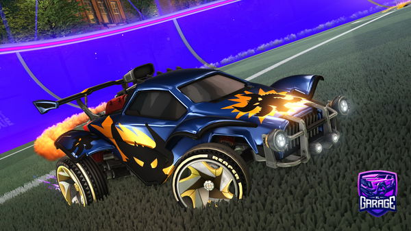 A Rocket League car design from BanBuko