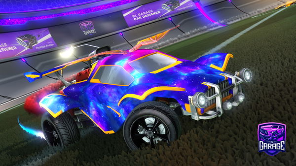 A Rocket League car design from Sydney_Apa