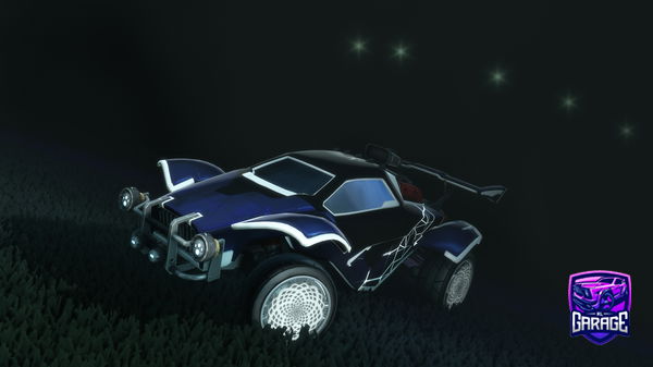 A Rocket League car design from Akasa